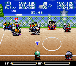 Battle Dodge Ball screenshot 4 for Super Famicom